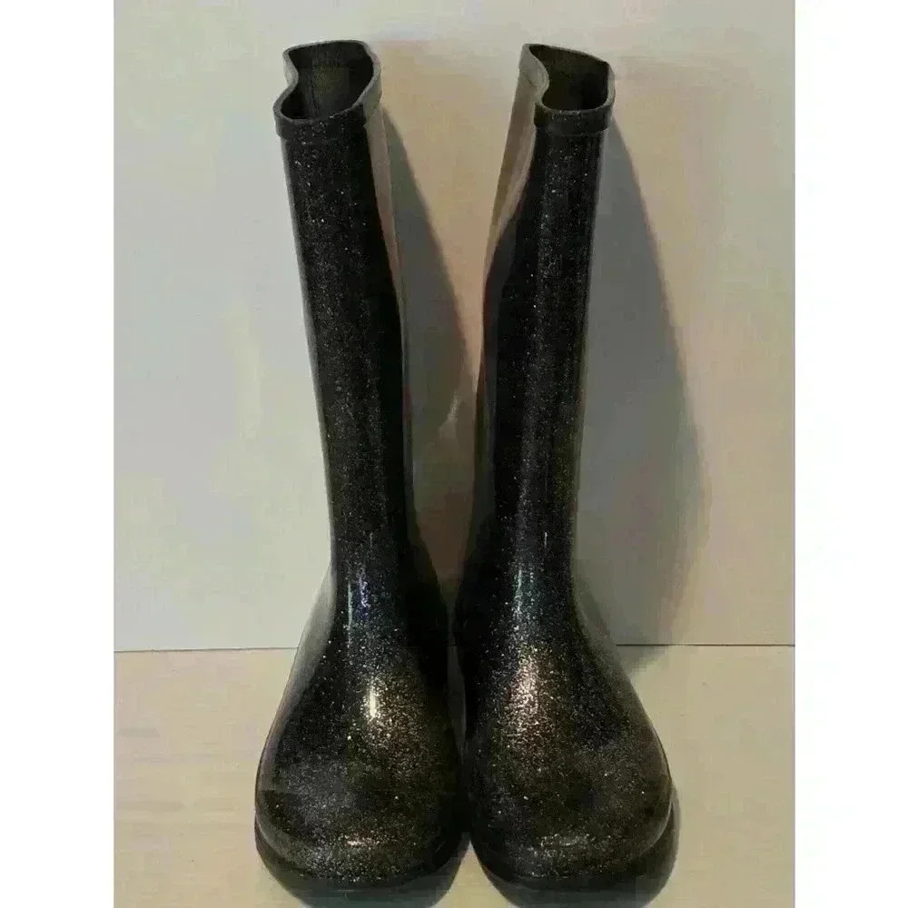 Women's Capelli New York Boots Size 3 Black Silver‎